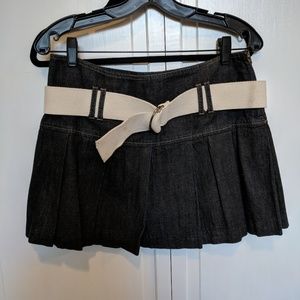 Theory Denim Mini Skirt